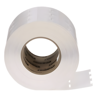 PANDUIT H200X044H1T - Etiqueta termorretráctil / Transferencia térmica / Calidad militar / 16-10 AWG / 2" x 0.44" / 500 unidades / | SIERRA STORE