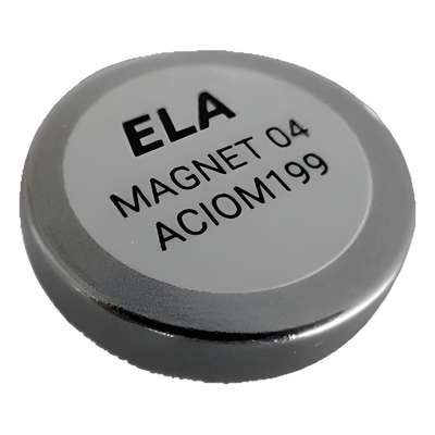 Imán Permanente para Sensor Magnético / Detección hasta 12 mm / Adhesivo Delrin / Ø40 mm + Ø30 mm | SIERRA STORE
