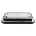 Luz de Advertencia LED / 6 x 4 pulgadas / Bicolor Rojo/Claro / 66 LED / 12 VCC / 10 Patrones de Destello | SIERRA STORE