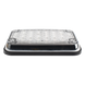 Luz de Advertencia LED / 6 x 4 pulgadas / Bicolor Rojo/Claro / 66 LED / 12 VCC / 10 Patrones de Destello | SIERRA STORE