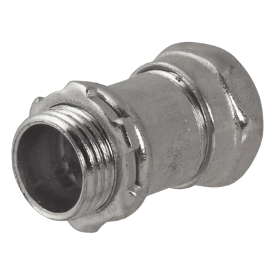 Conector de Compresión / Pared Delgada / 1/2 in / Acero Galvanizado / 1.004 x 1.004 in | SIERRA STORE