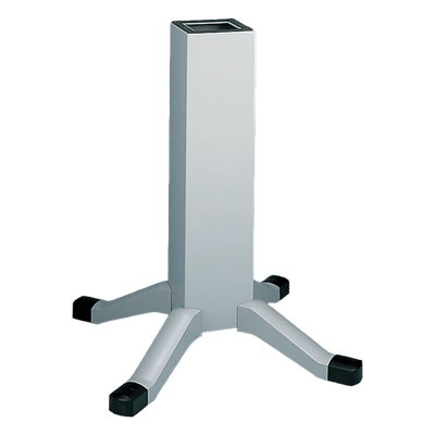 Pedestal de Acero con Patas para Gabinete HMI / 914 x 102 x 102 mm (36 x 4 x 4 in) / Acero Suave / Pintura en Polvo Gris ANSI 61 / | SIERRA STORE
