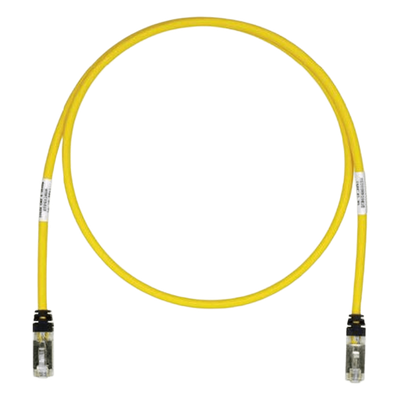 PANDUIT STP6X3YL - Patch Cord / Cat6A Blindado S/FTP / 26 AWG / CM/LSZH / 0.91 m (3 ft) / 500 MHz / Amarillo | SIERRA STORE