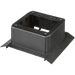 PANDUIT AFR4JB2SOS - Caja junta doble gang para canaleta sobre piso de 4 canales, Office Slate (Pieza) | SIERRA STORE