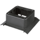 PANDUIT AFR4JB2SOS - Caja junta doble gang para canaleta sobre piso de 4 canales, Office Slate (Pieza) | SIERRA STORE