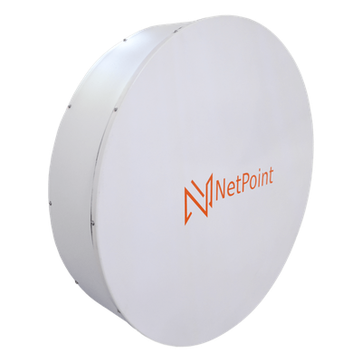 Antena parabólica direccional de 60cm, para enlaces cortos de punto a punto de 30 dbi | SIERRA STORE