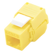 LINKEDPRO BY EPCOM LP-KJ-610-TTYE - Módulo Jack Keystone / Cat6 / Toolless / Terminación 180° / UTP / Amarillo | SIERRA STORE