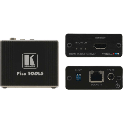 Receptor Compacto HDMI 4K HDR | PoC sobre DGKat 2.0 | Largo Alcance | SIERRA STORE