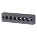PANDUIT CEST2-A6 - Pasacables  de 6 Orificios en Línea 4.41" X 0.67" IP65,  para Cables Terminados, Color Negro | SIERRA STORE
