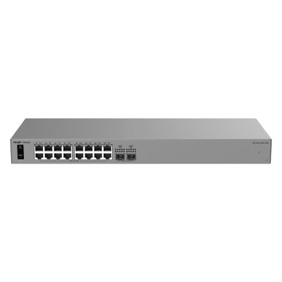 Switch Capa 2 Cloud-Managed / 24 Puertos Gigabit / 2 Puertos 2.5GE SFP / 58 Gbps / ERPS / Sin Ventilador / Gestión Cloud Ruijie / 3 | SIERRA STORE