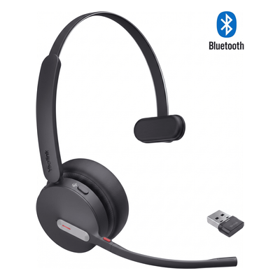 Diadema Bluetooth / Cancelación de Ruido con 3 Micrófonos / Bluetooth 5.3 / Alcance 50 m (164 ft) / Batería 35 Horas / UC | SIERRA STORE