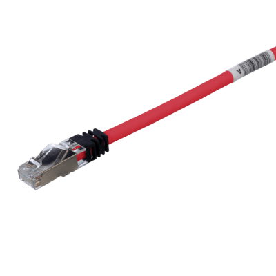 PANDUIT STP6X9RD - Patch Cord Cat6A / Blindado S/FTP / CM/LSZH / 2.74 m (9 pies) / 26 AWG / Rojo | SIERRA STORE