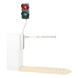 Semáforo y montaje para barrera 1603 de Doorking | SIERRA STORE