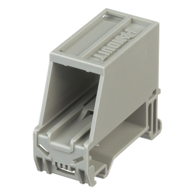 PANDUIT CADIN1IG - Adaptador de 1 Puerto / Riel DIN 35 mm (1.38 pulgadas) / Policarbonato UL94V-0 / Color Gris Internacional | SIERRA STORE