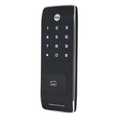 Cerrojo Electrónico de Sobreponer / Perfil Ultra Delgado 11 mm / 40 Usuarios RFID / PIN 4-8 Dígitos / Cierre Automático / Alarma | SIERRA STORE