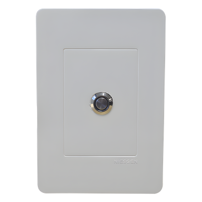 EPCOM EP-BTN-PRO1 - Botón de Salida / Función de Esclusa / Instalación Caja Estándar / 24 VDC / Diseño Compacto | SIERRA STORE