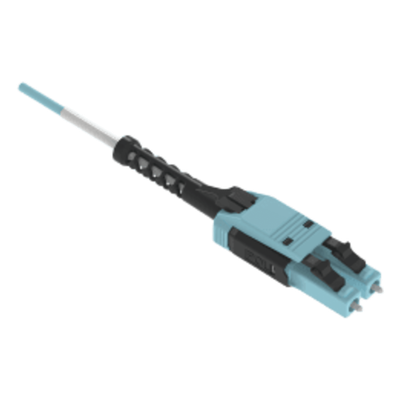 PANDUIT FZ2RPU1U1ONM002 - Jumper de Fibra Óptica / Multimodo OM4 50/125 / LC-LC Uniboot Duplex / OFNP Plenum / 2 m (6.6 ft) / Color | SIERRA STORE