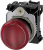 Lampara de señalización plástica con led color Roja, 24Vca-Vcd | SIERRA STORE