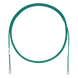 PANDUIT UTP28SP5GR - Cable de Parcheo Cat6 / UTP 28AWG / 1.52m (5 pies) / Verde / Diámetro 3.8mm / CM/LSZH | SIERRA STORE