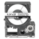 PANDUIT T024X000FJM-BK - Etiqueta de Cinta Continua / 5.82 mm Ancho / 7 m Largo (23 ft) / Poliolefina / Negro Sobre Blanco / | SIERRA STORE