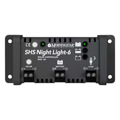 Controlador Solar de Carga y Descarga / PWM 4 Etapas / IP22 / 11.5 VCC Desconexión Bajo Voltaje / Compensación Térmica | SIERRA STORE