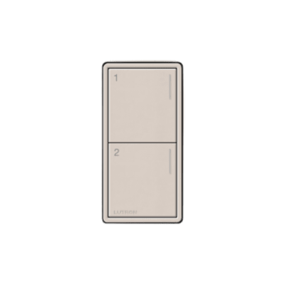 (RadioRa3) Botonera Sunnata Taupe 2 escenas para Radio RA3, programe escenas diferentes en cada botón. | SIERRA STORE