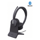 Diadema Inalámbrica / Dual / Bluetooth 5.3 / 50 m (164 ft) / Cancelación de Ruido IA / Certificada Microsoft Teams / Base de Carga | SIERRA STORE