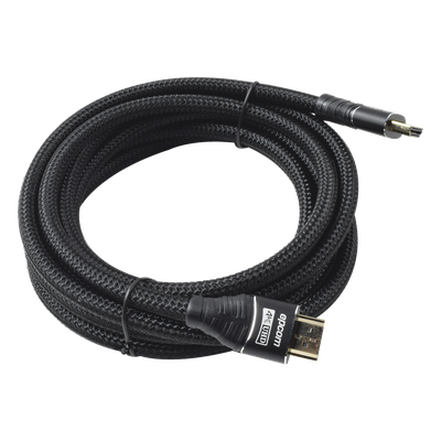 Cable HDMI Ultra-Resistente Redondo de 3m ( 9.8 ft ) Optimizado para Resolución 4K ULTRA HD | SIERRA STORE