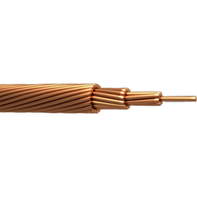 Cable de Cobre Desnudo | Calibre 4/0 AWG EN 7 HILOS  | Construcción Concéntrica | Alta Conductividad Eléctrica | Uso en Líneas Aéreas | SIERRA STORE
