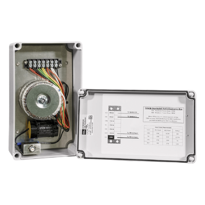Transformador para bocinas / 25/70/100V / 30W máx / -20°C a 60°C / Interior y exterior | SIERRA STORE