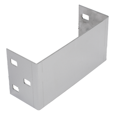 Placa de Cierre para Escalera de Aluminio / Peralte 3 1/4" / Ancho 6" / Incluye Tornillería (CHPCE314X6AK) | SIERRA STORE