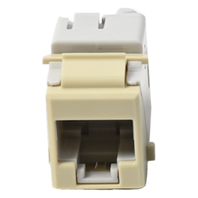 SIEMON U6A-K20NS - Jack Keystone Cat6A UTP / Terminación 110 / Color Marfil / Conductores 24-22 AWG Sólido y 26-24 AWG Multifilar | SIERRA STORE