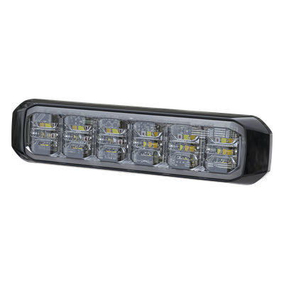 Luz Auxiliar LED / 18 LEDs Tricolor / SAE J845 Clase 1 / IPX7 / 28 Patrones / 12 VCD / 100° | SIERRA STORE