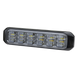 Luz Auxiliar LED / 18 LEDs Tricolor / SAE J845 Clase 1 / IPX7 / 28 Patrones / 12 VCD / 100° | SIERRA STORE