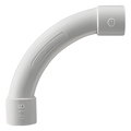 Curva para Tubería Rígida / 25 mm / PVC Auto-extinguible / Libre de Halógenos / Eléctrica y Telecomunicaciones