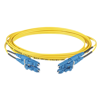 PANDUIT F92ERLNLNSNM001 - Jumper de Fibra Óptica / Monomodo OS2 9/125 / LC-LC Duplex / OFNR Riser / 1 m (3.28 ft) / Amarillo | SIERRA STORE