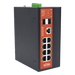 Switch Industrial Administrable Gigabit con 2 Puertos PoE bt + 6 Puertos PoE af/at o 24 V Pasivo + 2 SFP Gigabit, 240 W | SIERRA STORE