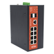 Switch Industrial Administrable Gigabit con 2 Puertos PoE bt + 6 Puertos PoE af/at o 24 V Pasivo + 2 SFP Gigabit, 240 W | SIERRA STORE