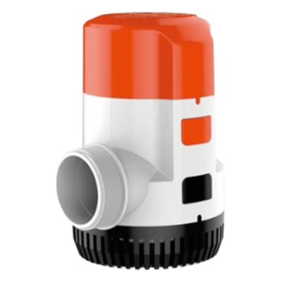 Bomba Sumergible Eléctrica Marina / 12V DC / 3700 GPH (14,000 LPH) / No Automática / Protección Anti-Aire / Puertos Rectos o 90° / | SIERRA STORE