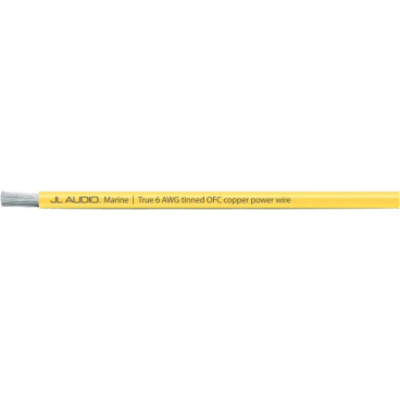 Cable de Alimentación Marino ABYC / 6 AWG / 200 pies (61 m) / Amarillo / Cobre OFC Estañado / 1,176 Hebras / PVC Flexible / Resistente | SIERRA STORE