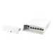 Switch PoE para Exterior / 4 Puertos PoE / 802.3 bt 60W / 24V Pasivo 12W / 802.3 af/at 30W / IP55 / -30°C a 70°C / Protección 6kV | SIERRA STORE
