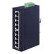 Switch Industrial Administrable / 8 Puertos Gigabit / Capa 2 / Doble Alimentación Redundante / Temperatura -40 a 75°C / Alarma por Relé | SIERRA STORE