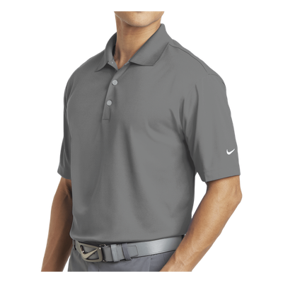 Playera Polo / Dri-FIT / 100% Poliéster / Gris Obscuro / Hombre | SIERRA STORE