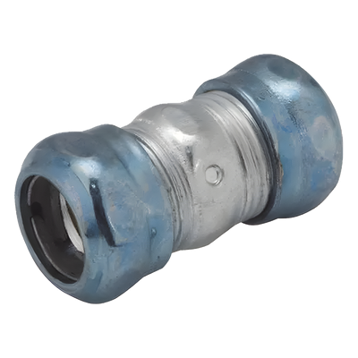 Conector de Compresión Hermético / Acero Galvanizado / Pared Delgada / 3/4 in / 1.35 x 1.25 in (34.29 x 31.75 mm) | SIERRA STORE