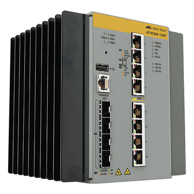 Switch Industrial Hi-PoE Continuo Administrable Capa 3 de 8 x 10/100/1000 Mbps + 4 Puertos SFP, 240 W. | SIERRA STORE