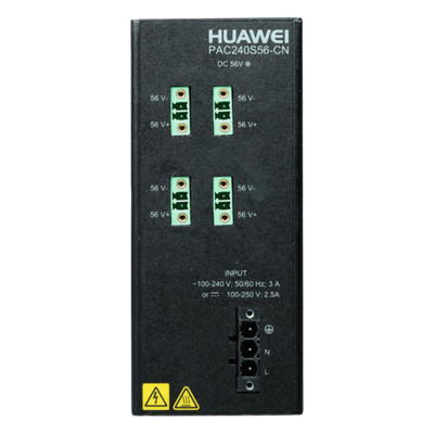 Fuente de Alimentación Riel DIN / Entrada 100-240 VCA / Salida 56 VCD / 240 W / Para Switch S210I-8P4SX | SIERRA STORE