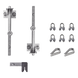 Kit de Línea de Vida para Torres / Altura 30 m (98.4 ft) / Acero Galvanizado en Caliente / Cable 3/8'' / NOM-009-STPS-2011 / ISO 9000 | SIERRA STORE