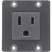 Módulo de Alimentación Eléctrica TBUS | Toma US 100-120V AC 5A | Doble Insert | Certificación UL | Compatible UTBUS | SIERRA STORE