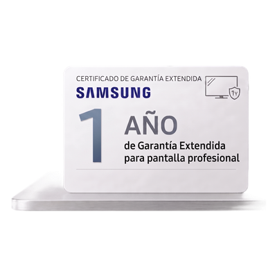 Extension de garantia 1 año adicional para pantallas profesionales modelo BE65F | SIERRA STORE