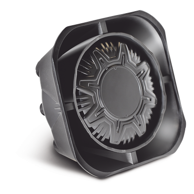 Bocina Compacta de Uso Rudo / 100 Watts / 124.5 dB a 9.8 ft / 11 Ohms / Montaje Universal / Nylon Reforzado con Fibra | SIERRA STORE